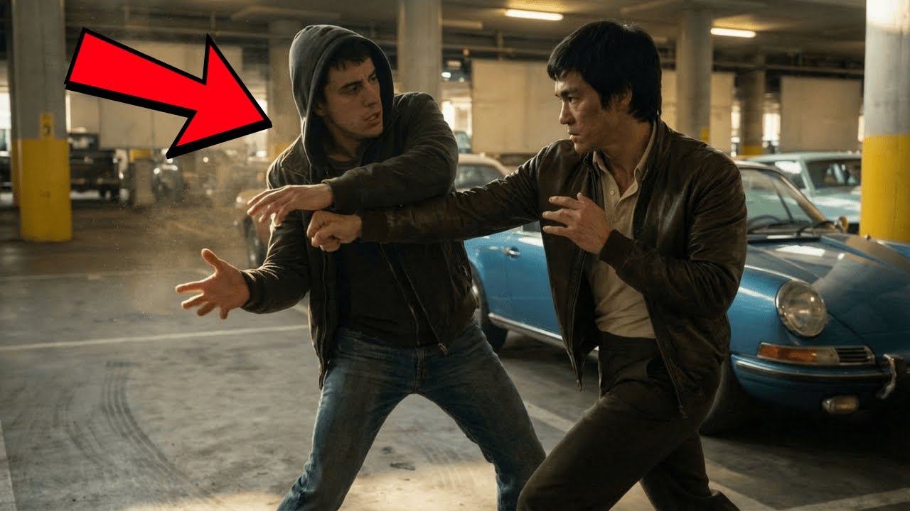 Bruce Lee se dirigía al aeropuerto cuando un ladrón intentó robarle su coche — 5 segundos después.