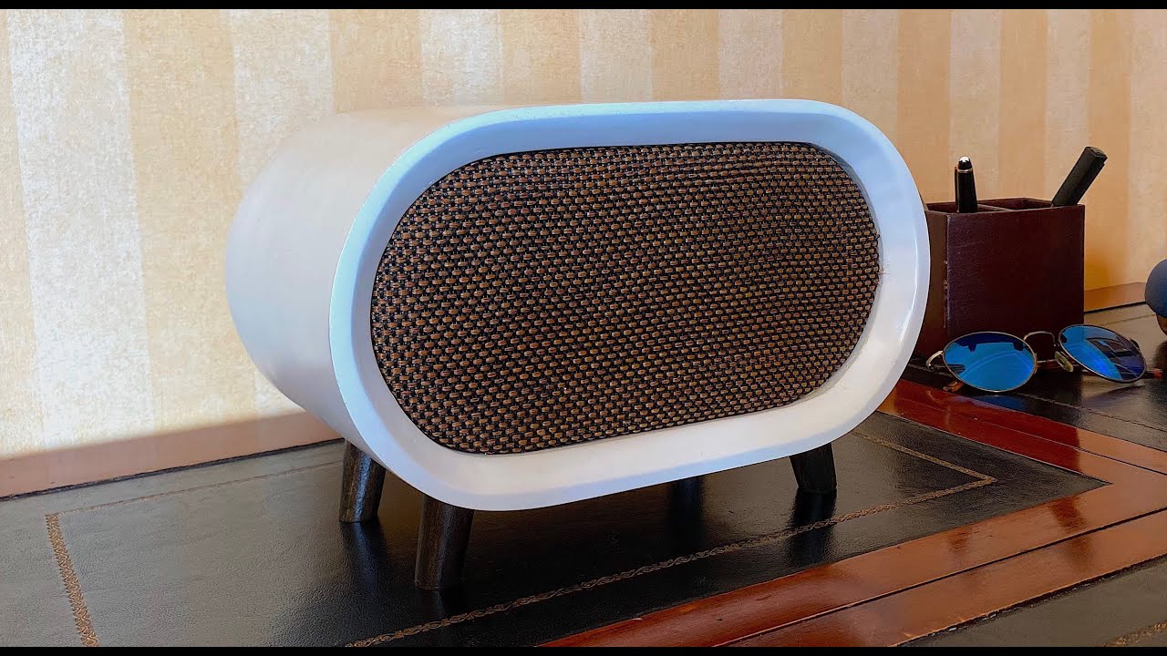DIY bluetooth vintage style speaker - Vintage '60 speaker - how to build bluetooth vintage speaker