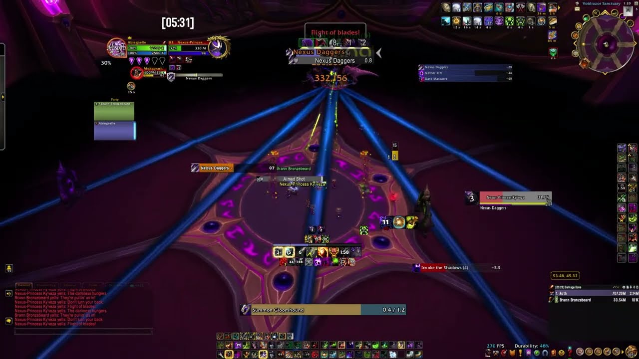 Nexus Princess Ky'veza Tier ?? Delve Boss | Demo warlock pov Ilv 687