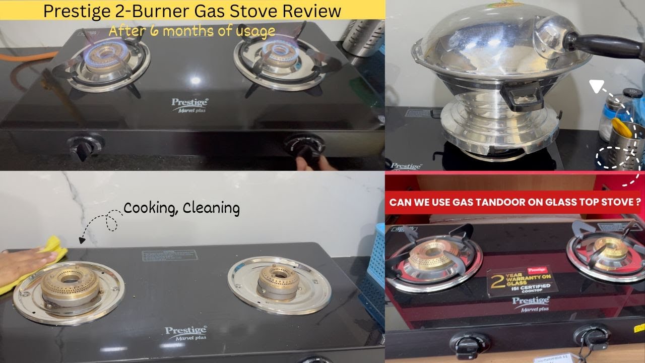 Prestige Marvel Plus 2 Burner Glass Top, Gas Stove (GTM 02, Black) Review After 6 Months