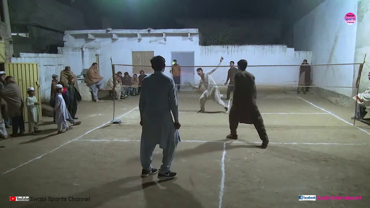 Bilal Swabi VS Jan Alam Maneri badminton match at Sherdad khel Swabi, 11-1-2021, match 18