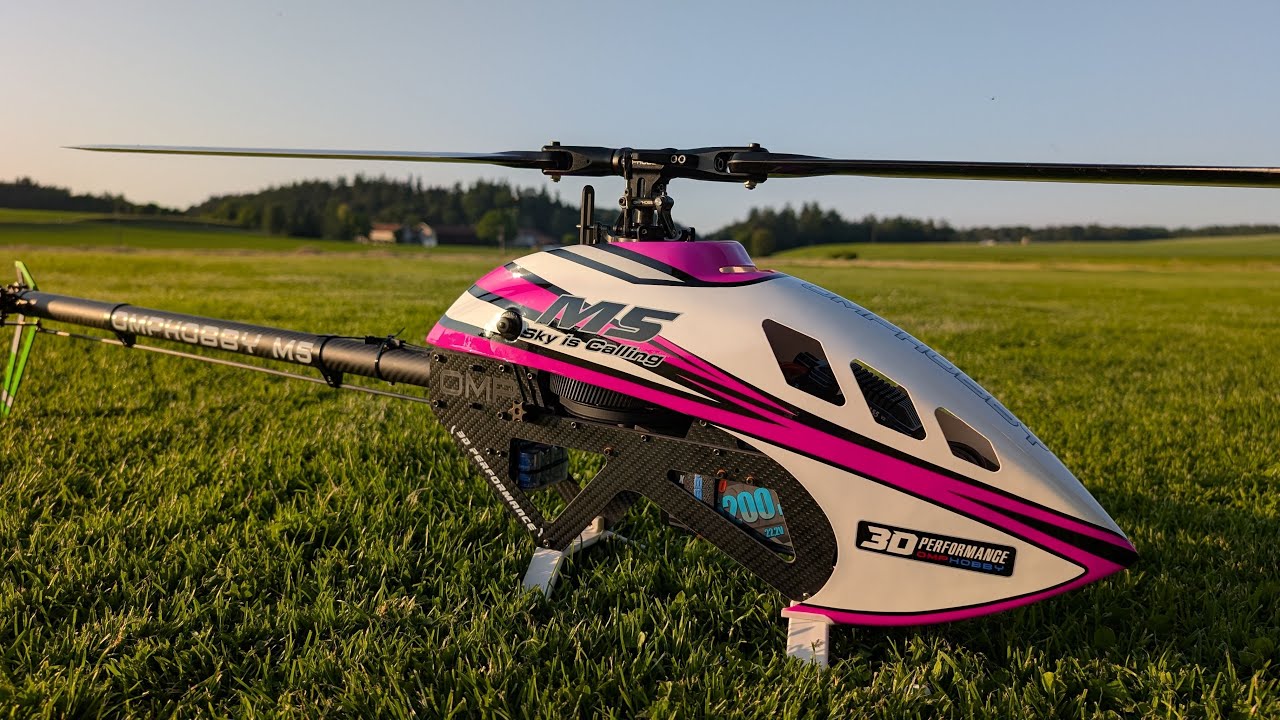 OMPHOBBY M5 | 2050rpm 3D flight | Tom Beckert