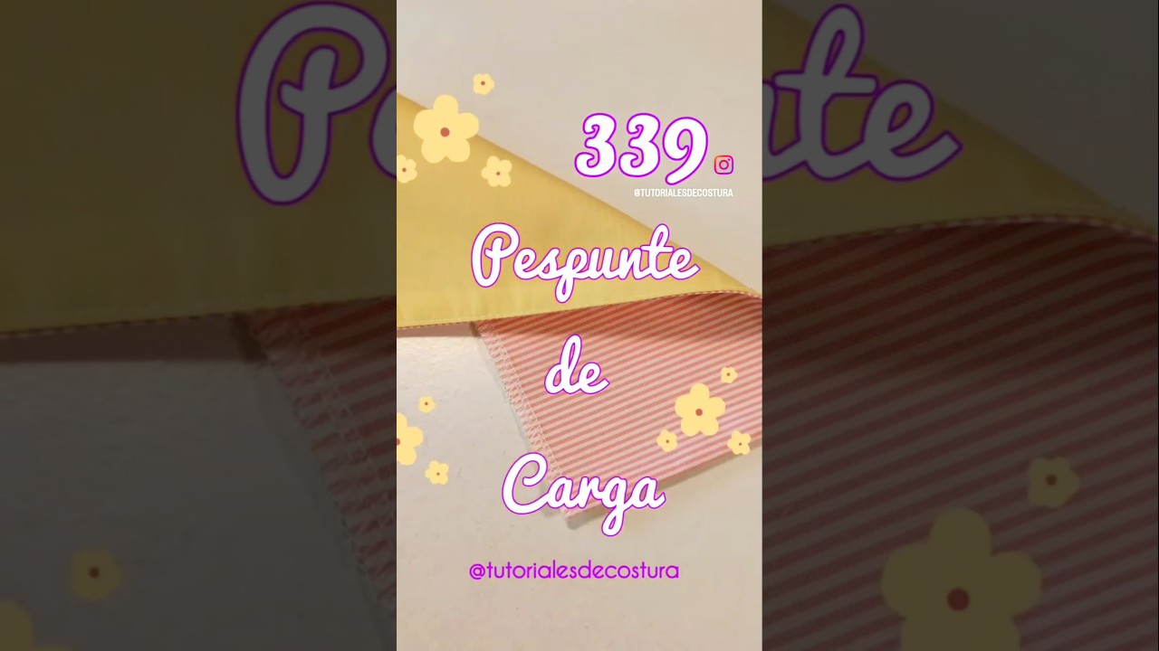 Pespunte de carga #diydecostura #costura #sewinghacks #tutorial #sew