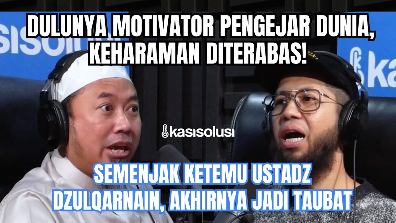 KISAH TAUBAT PENGIKUT ALIRAN SESAT NII YANG KINI JADI MOTIVATOR KEJAR AKHIRAT SESUAI SUNNAH