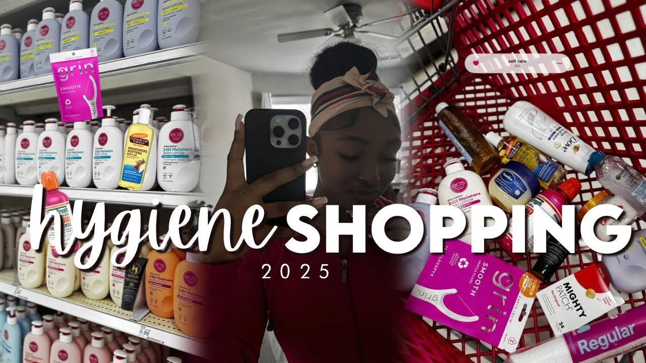 COME HYGIENE SHOPPING w/me ✰ | 2025 | * must haves , new pick ups, + haull *