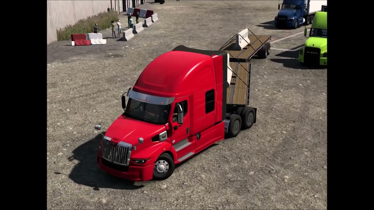 (Part 2) American Truck Simulator Driving Academy | Final Exam for Double Trailer Handling