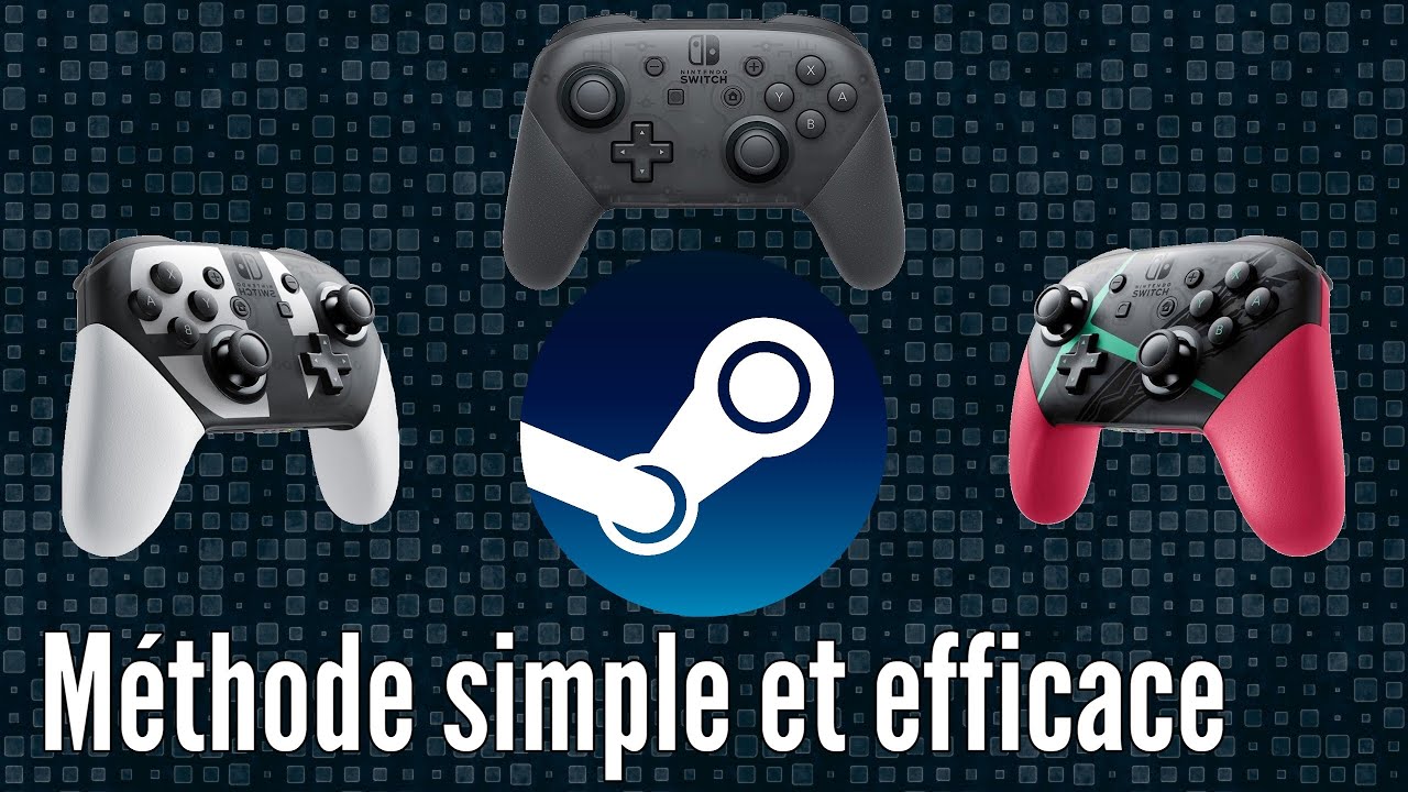 COMMENT CONNECTER UNE MANETTE SWITCH SUR PC GR&Acirc;CE &Agrave; STEAM !