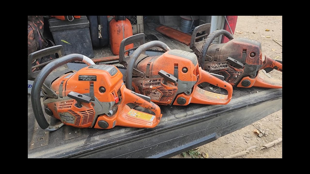 Husqvarna 550XPG Ripsaw vs. 550XP Stock vs. 562XP Stock
