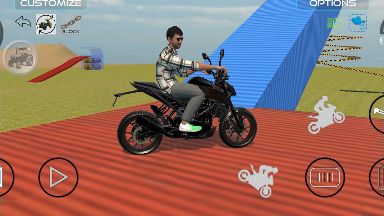New KTM⚡️R15😱 bike to loding for turck video | new gaming video |gameplay | new update |kid game vid