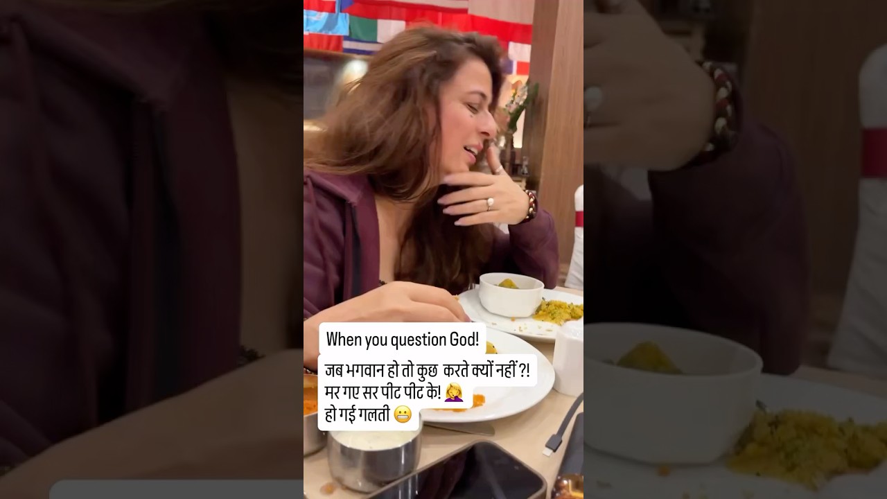 When you finally question God in Banaras 😅