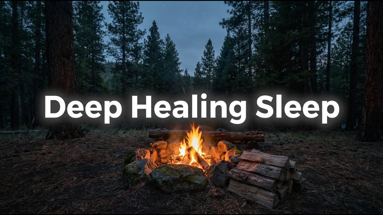 Brain Massage: 4K Fireplace Crackling Sound to Melt Away Anxiety & Stop Overthinking Instantly