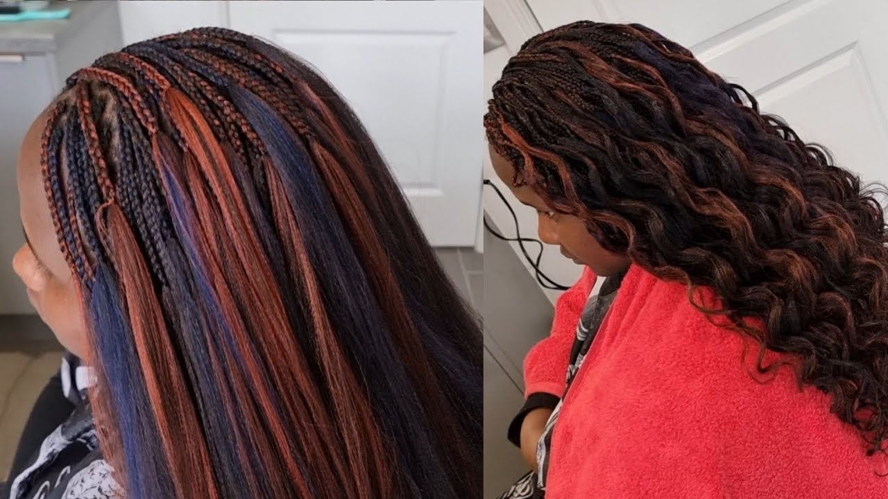 Pick and Drop Braids | How to Curl Pick and Drop