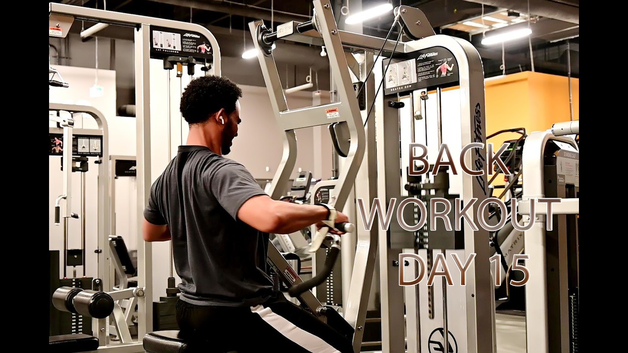 ስብሒ ምጉዳል & ምህናጽ Muscle  DAY 15 Back