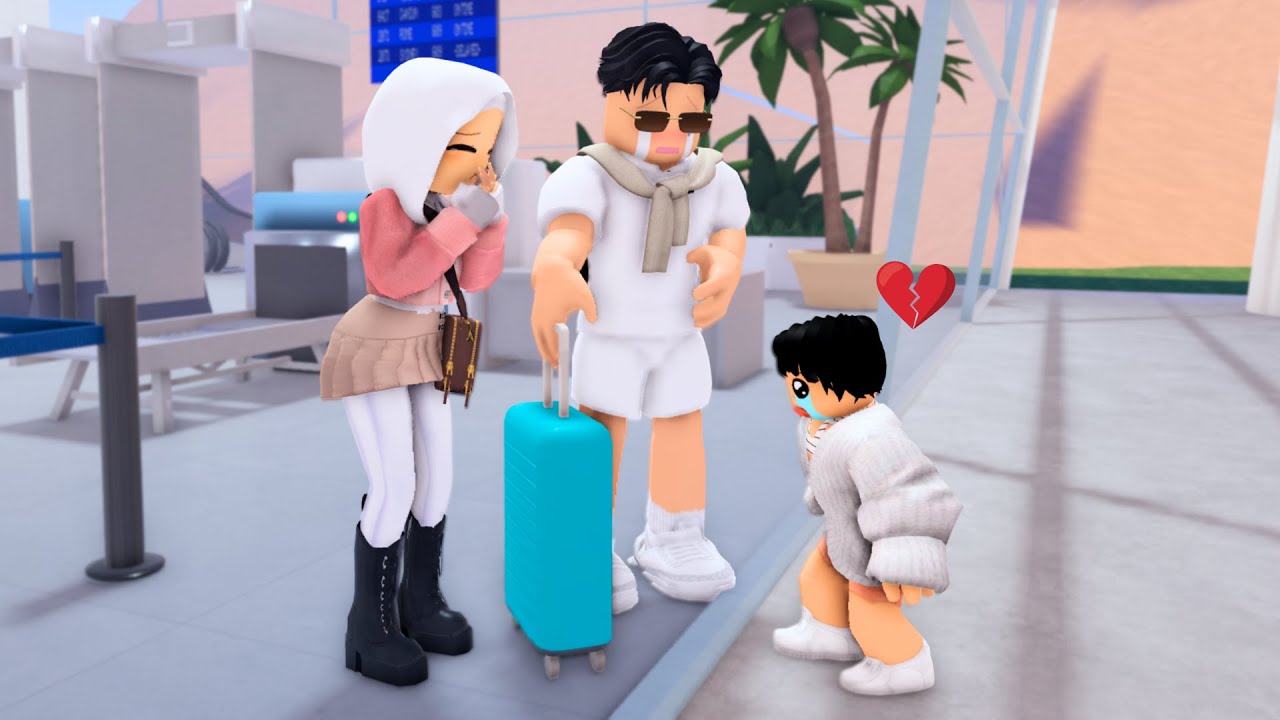 AA DITINGGAL NAIK PESAWAT SAMA MOMMY & POPPY | 💖 Berry Avenue Roblox Indonesia