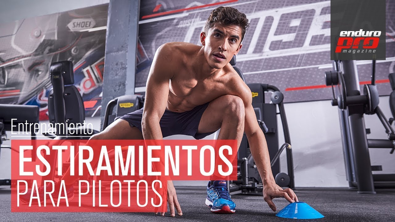 Estiramientos para piloto de moto