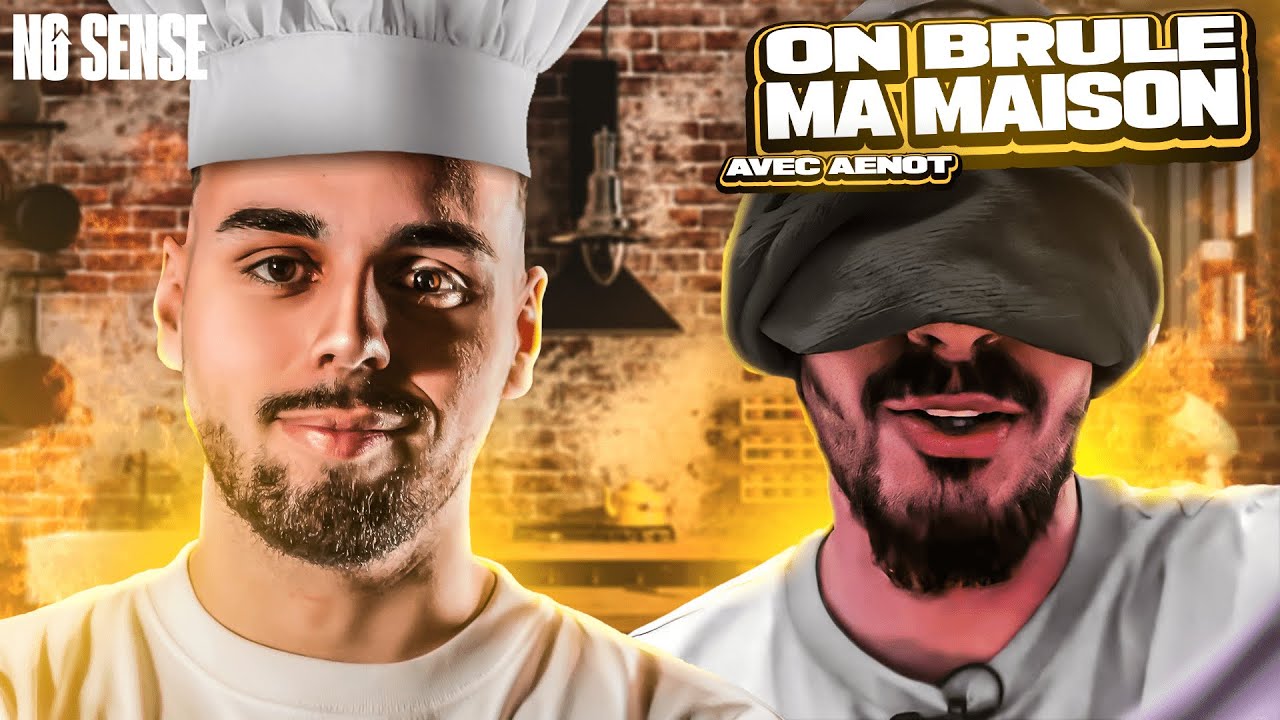 ON A FAIT BRÛLER MA CUISINE AVEC AENOT … 😭