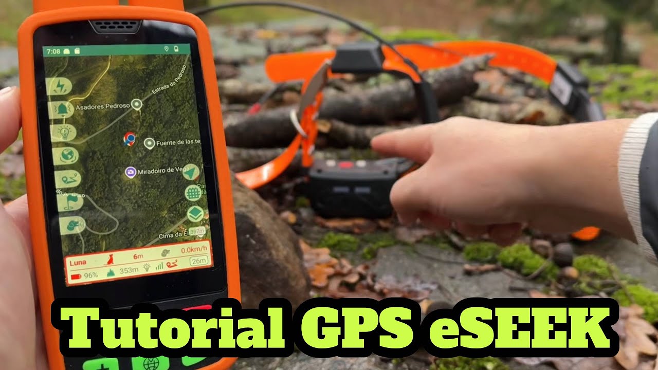 Tutorial e instrucciones de como funciona el localizador GPS eSEEK para perros de caza