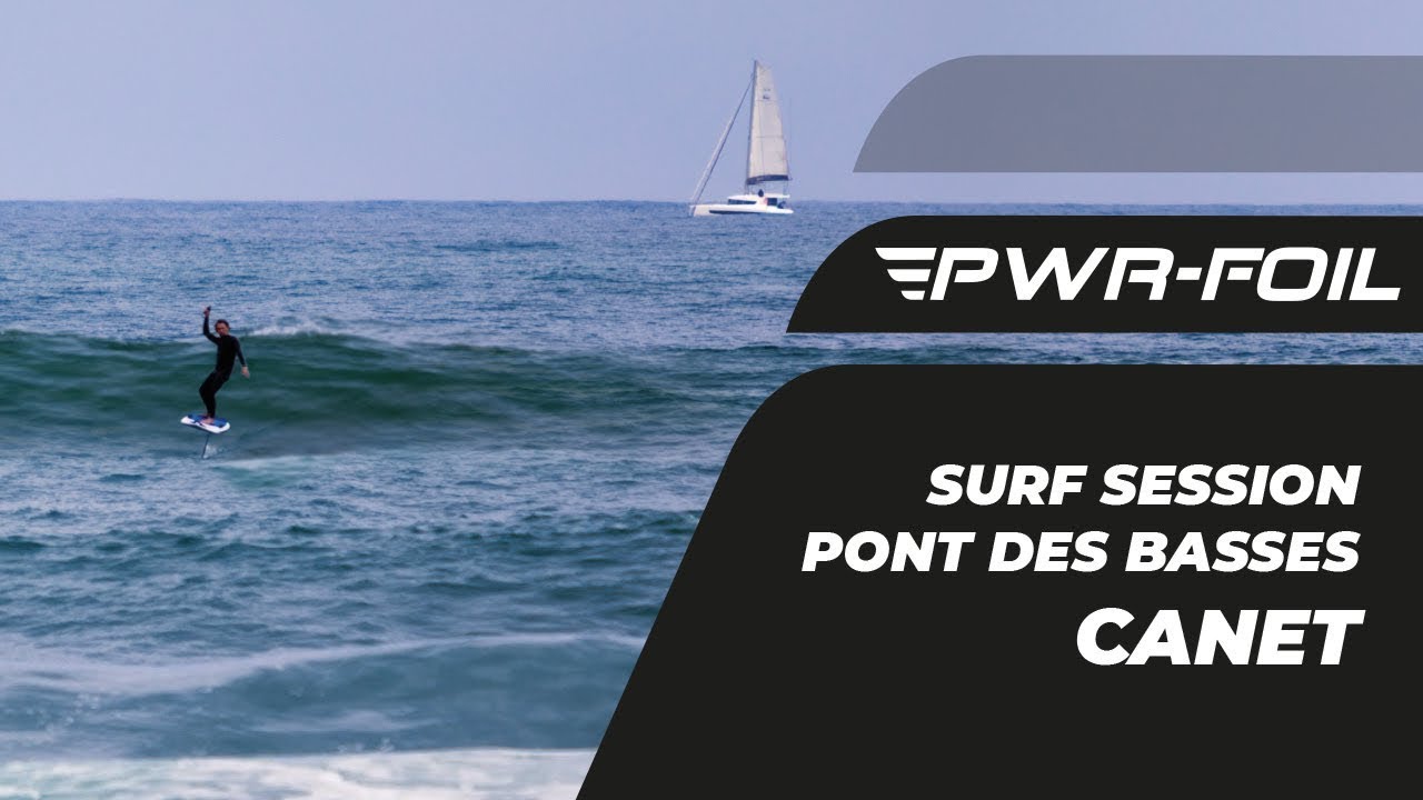 Surfer en E-foil avec le PWR-Foil c'est possible 🤩