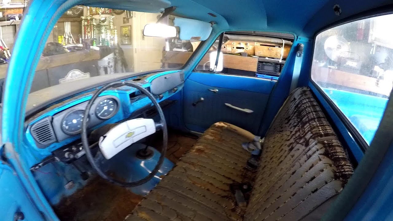 Chevy LUV dash replacement and new interior reveal