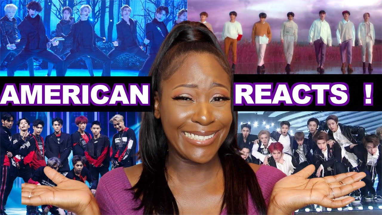 AMERICAN Girl REACTS to K-POP Boy Bands!! (FIRST TIME REACTION) | Part 2 |