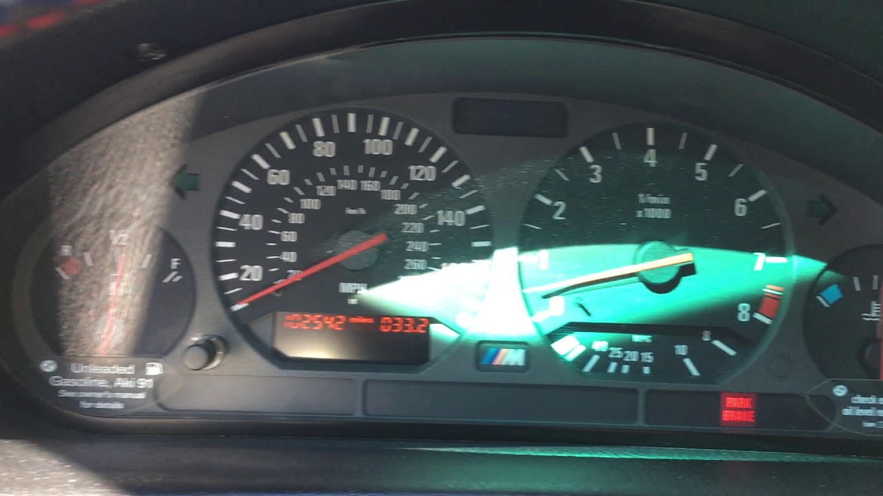 S50B32 e36 M3 Cluster, A/C and Gauges Review When Warmed Up