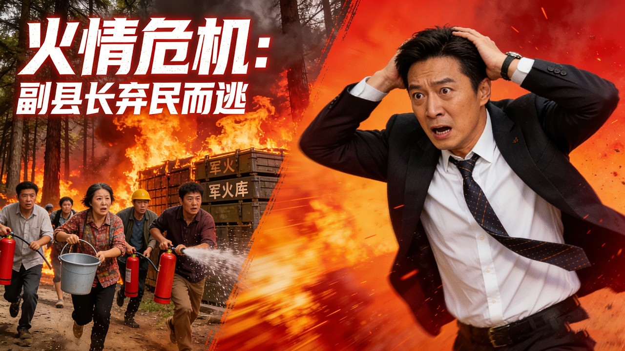 森林大火包围军火库，副县长竟丢下所有人自己逃跑？！⚔️#悬疑 #高智商推理 #犯罪 #真相 #中国电视剧 #film #movie #电影