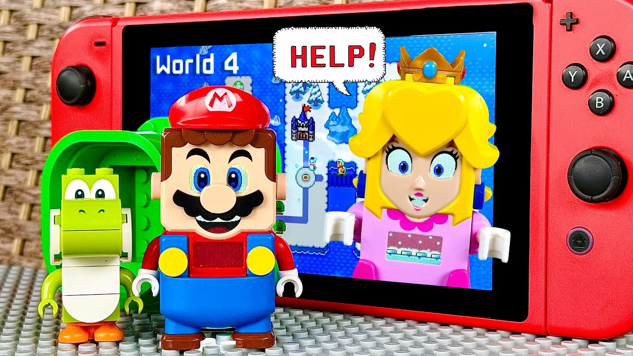 Lego Super Mario World Stories Episode 4! ❄️🔴 “A Cold One!” #legomario
