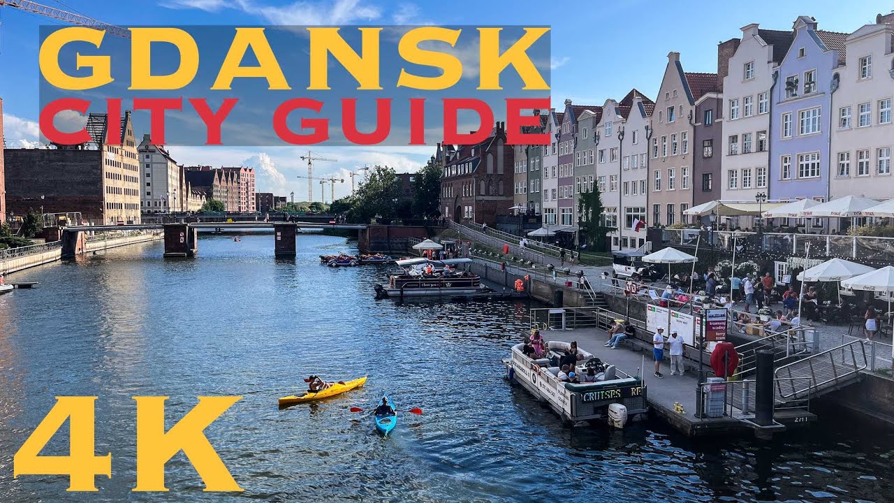 Walking Tour Gdansk - Gdansk City Poland , 4K 60fps, City Walk - Travel Walk Tour,