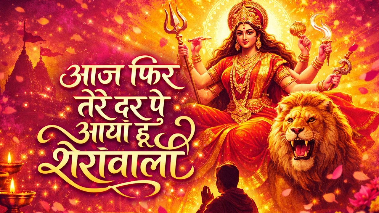 Aaj Phir Tere Dar Pe Aaya Hoon Sherawali | Rula Dene Wala 2026 Bhajan  | Jai Mata Di | Meera Audio