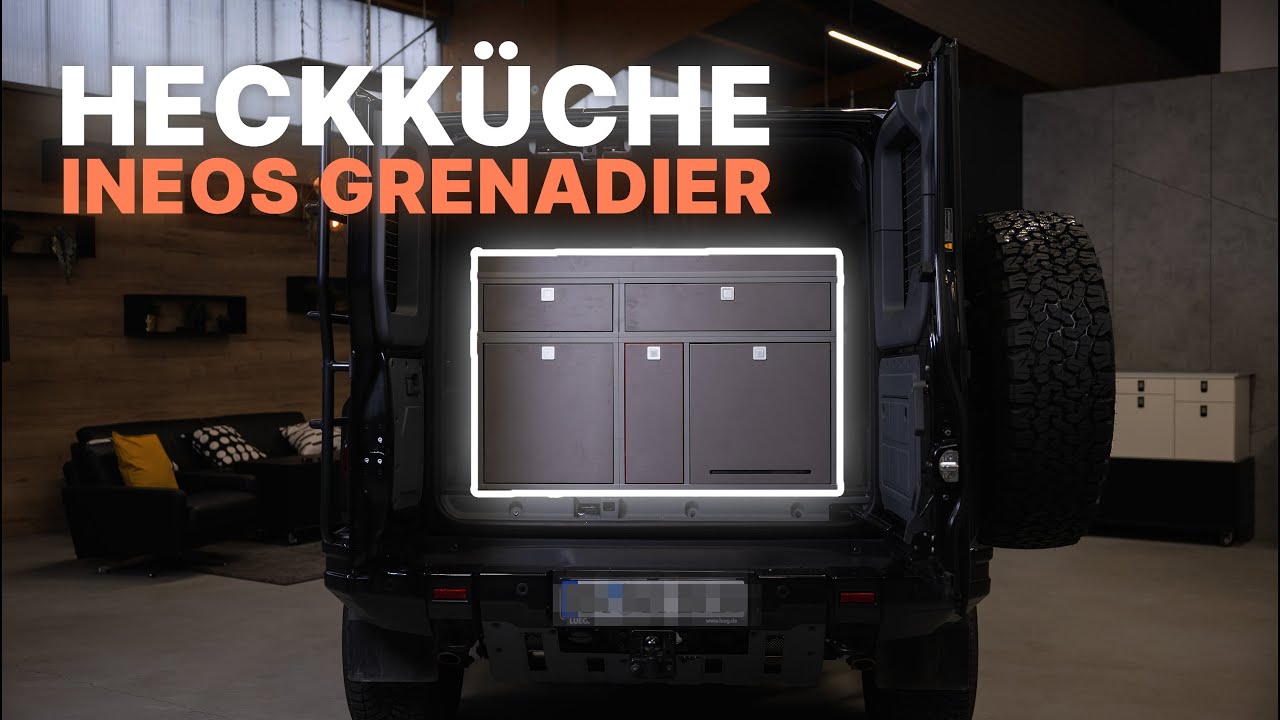 UpgradeYourVan Heckküche INEOS GRENADIER | Schritt-für-Schritt Aufbauanleitung