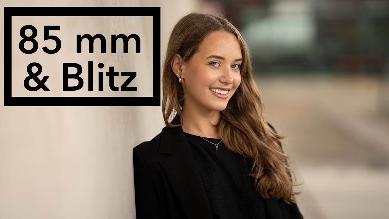 BTS-Shooting mit Blitz & 85 mm in Hamburg.