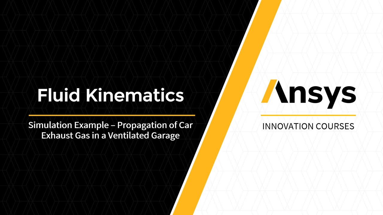 Propagation of Car Exhaust Gas in a Ventilated Garage — Simulation Example