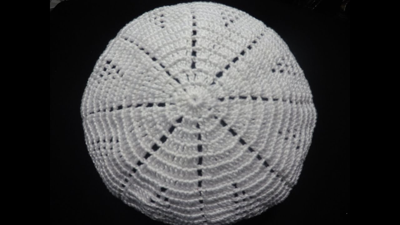 كروشيه طاقية الصلاة/المسلم crochet muslim hat