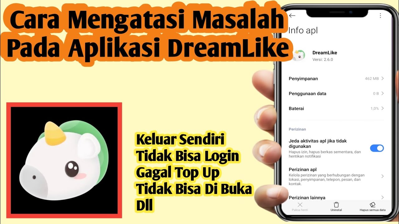 Cara Mengatasi Semua Masalah Pada Aplikasi DreamLike | Cara Atasi DreamLike Error