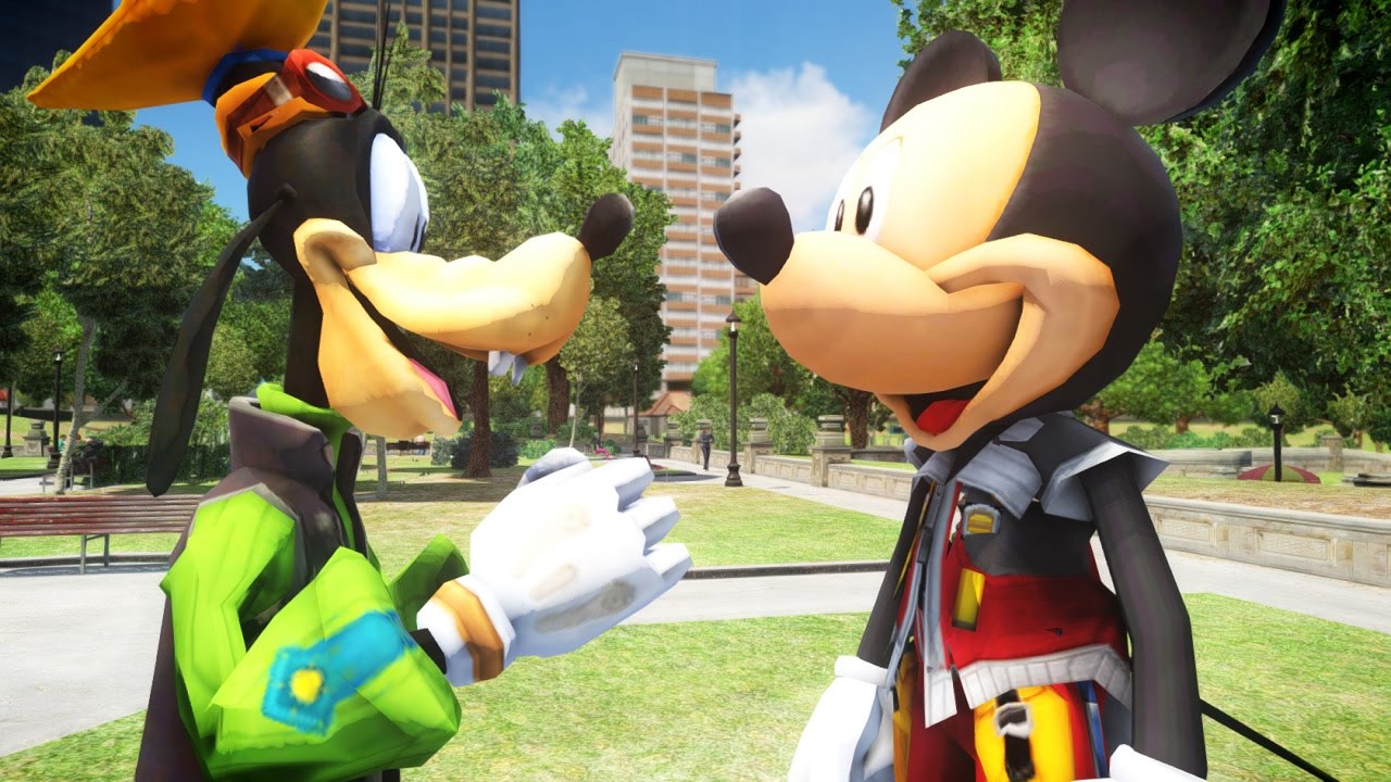 GOOFY VS MICKEY - GREAT BATTLE