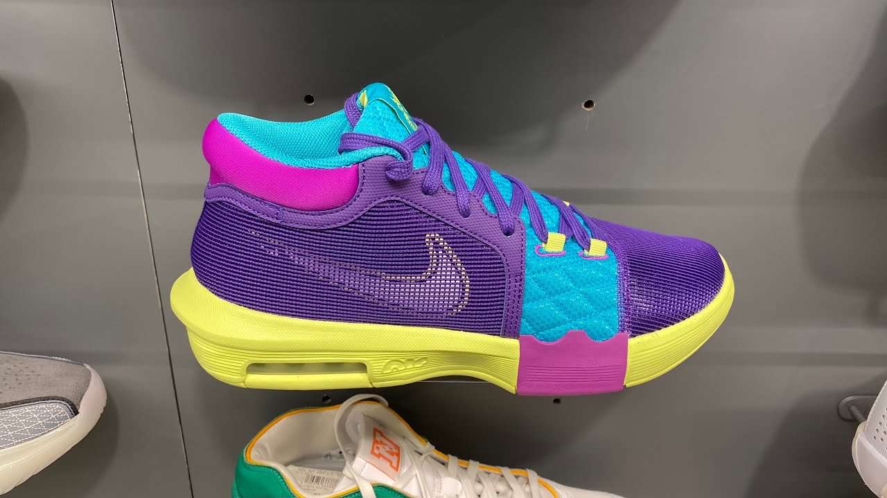 Nike LeBron Witness 8 (Field Purple/Dusty Cactus/Light Lemon Twist/White) - Style Code: FB2239-500
