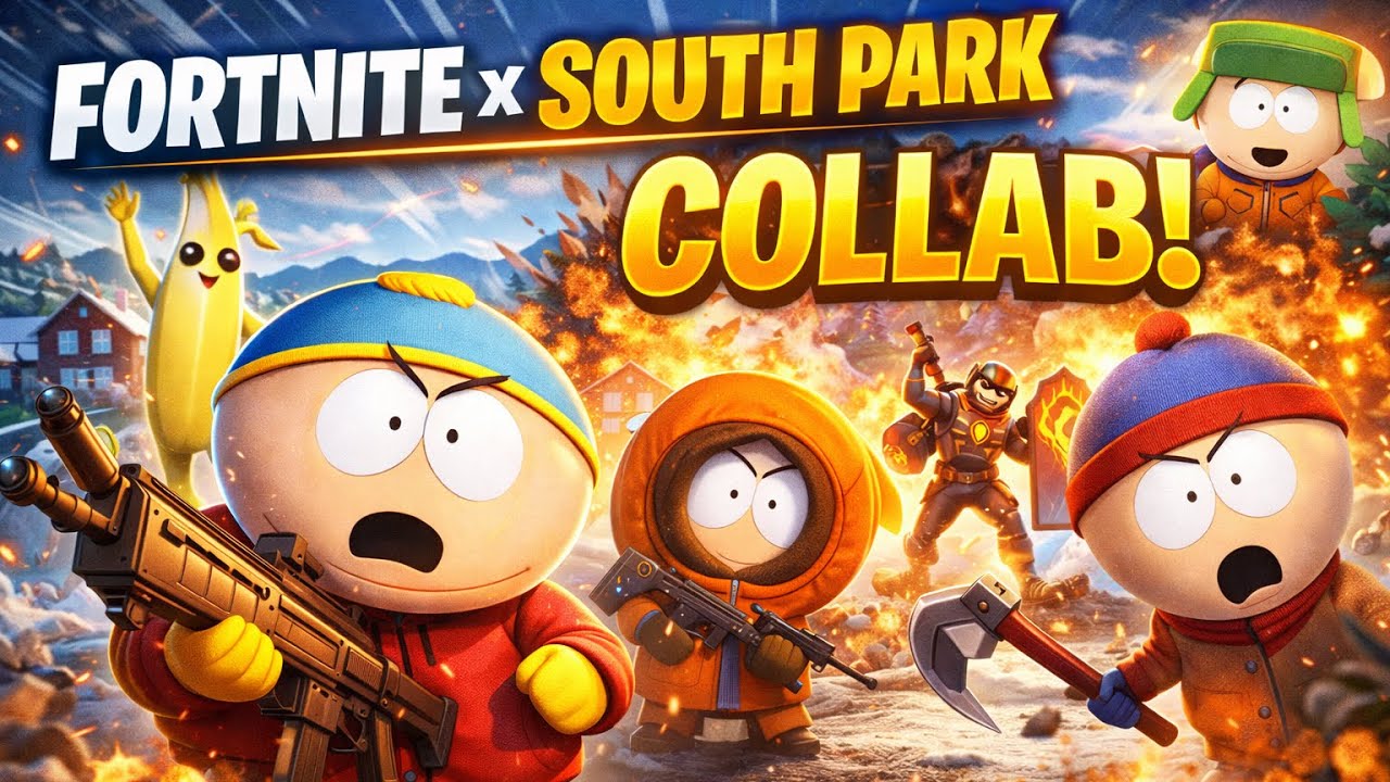 SOUTH PARK ha invaso FORTNITE 😲 (aiuto)
