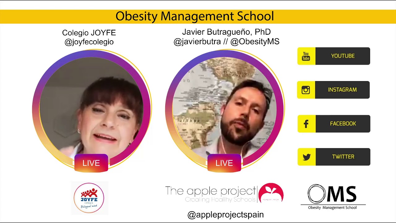 Live con el Colegio JOYFE para hablar del proyecto TheAppleProject