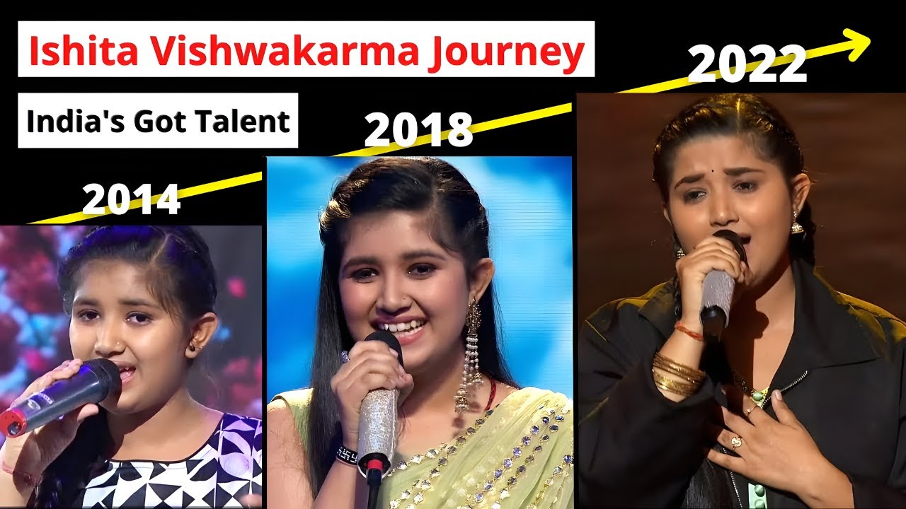 Ishita Vishwakarma Journey | Ishita Journey From SaReGaMaPa Lil Champs To India's Got Talent 2022