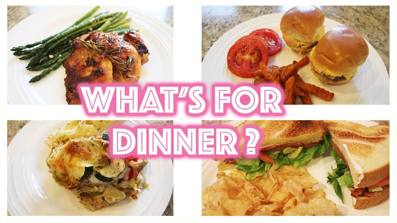 WHAT'S FOR DINNER? // EASY AND SIMPLE DINNER IDEAS & RECIPES // FALL 2020