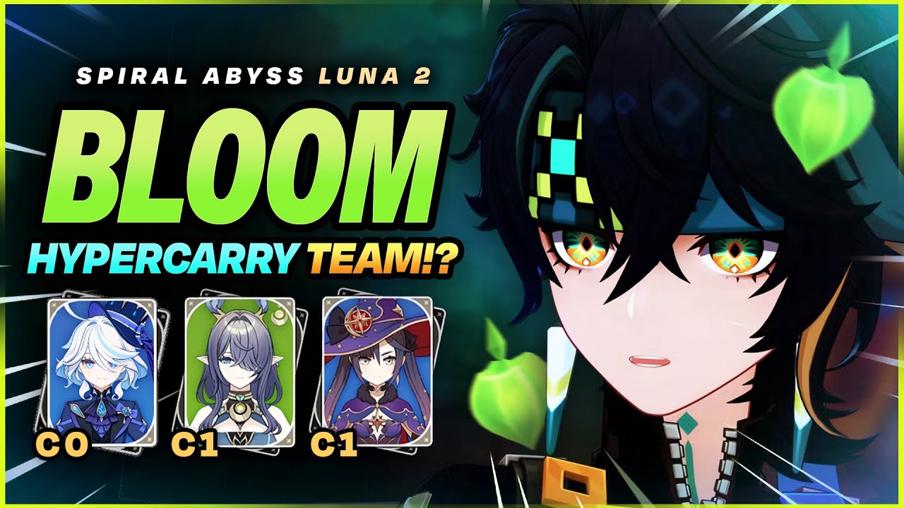 Bloom Kinich is KINDA INSANE! | Spiral Abyss Luna 2 | Genshin Impact