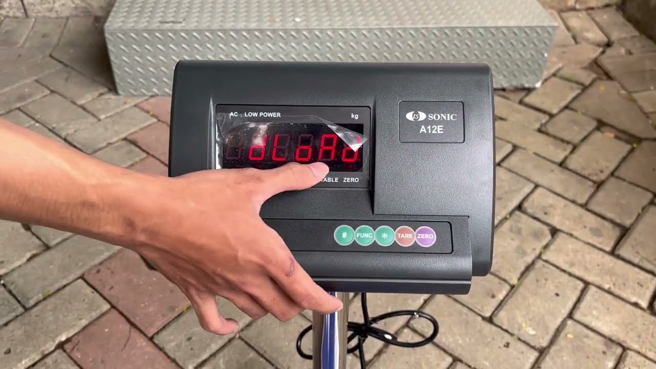 Cara Rakit & Kalibrasi Timbangan SONIC A12E