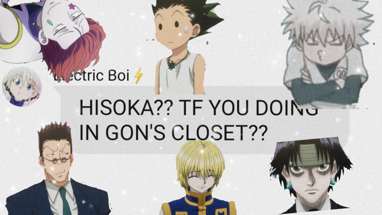 Gon's Sleepover // HxH texting story