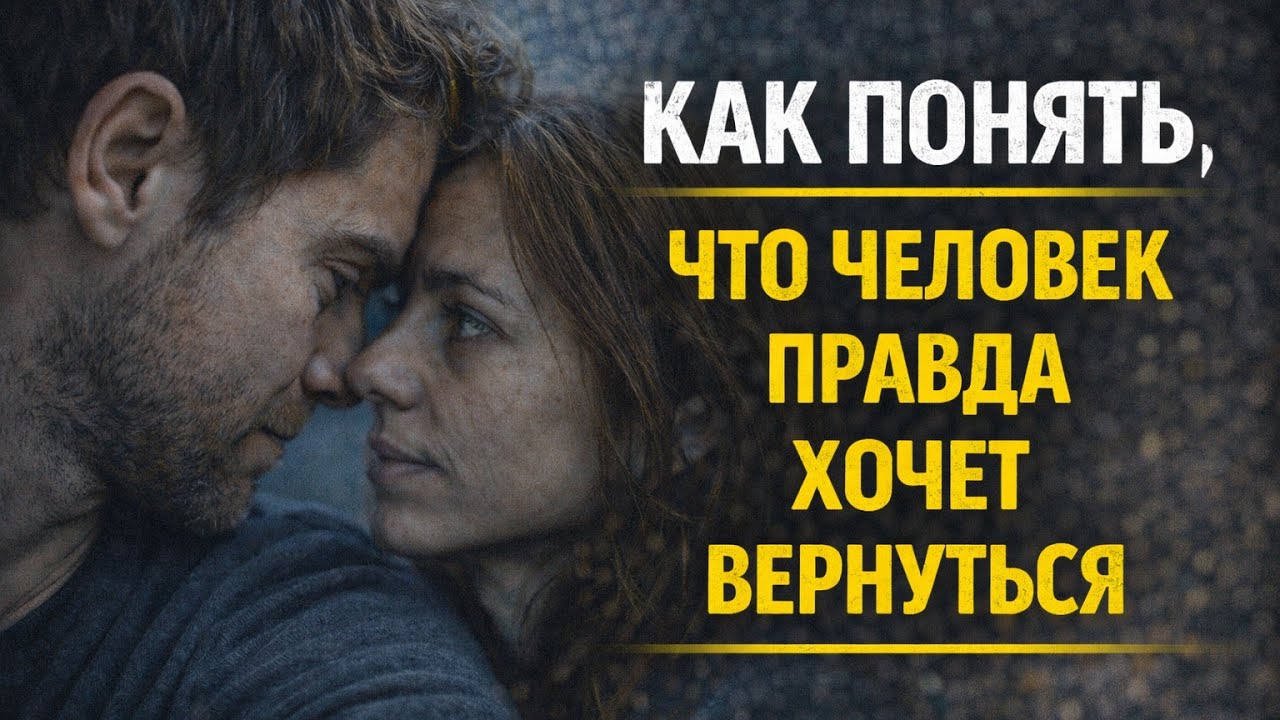 Как понять, что бывший действительно хочет вернуться, а не просто тянет время