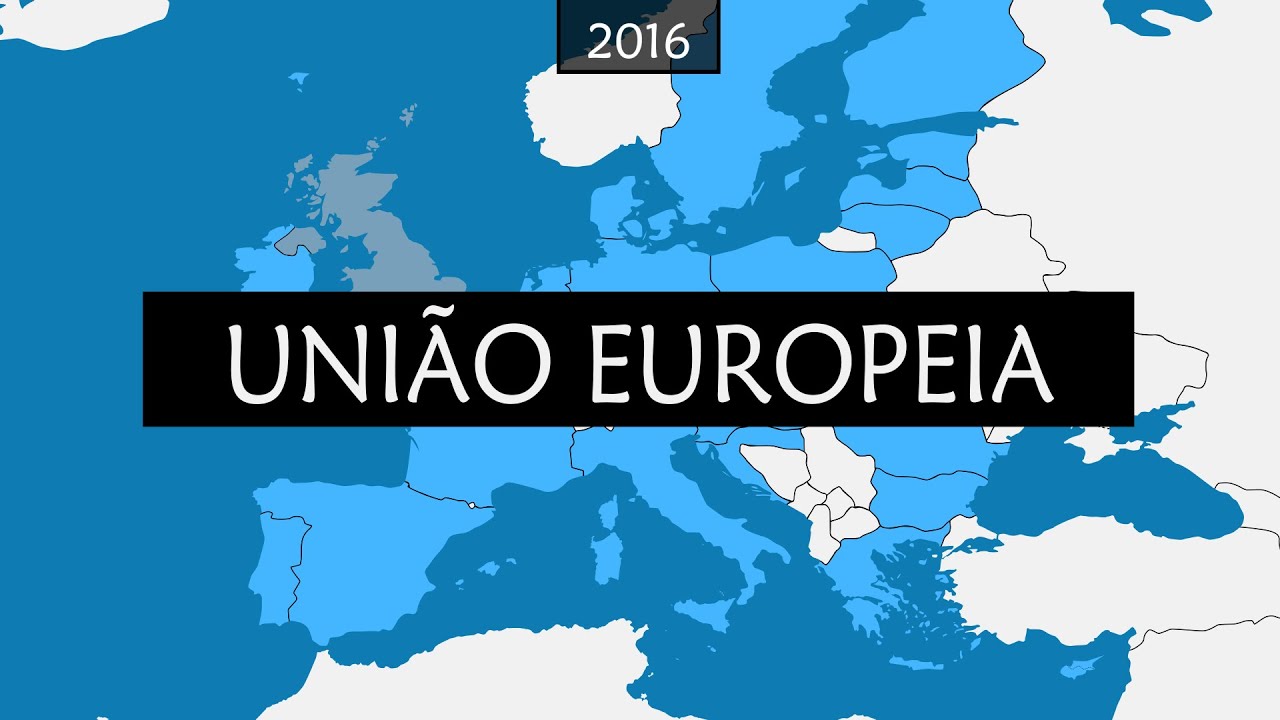 União Europeia - A História da Organização em um Mapa Animado