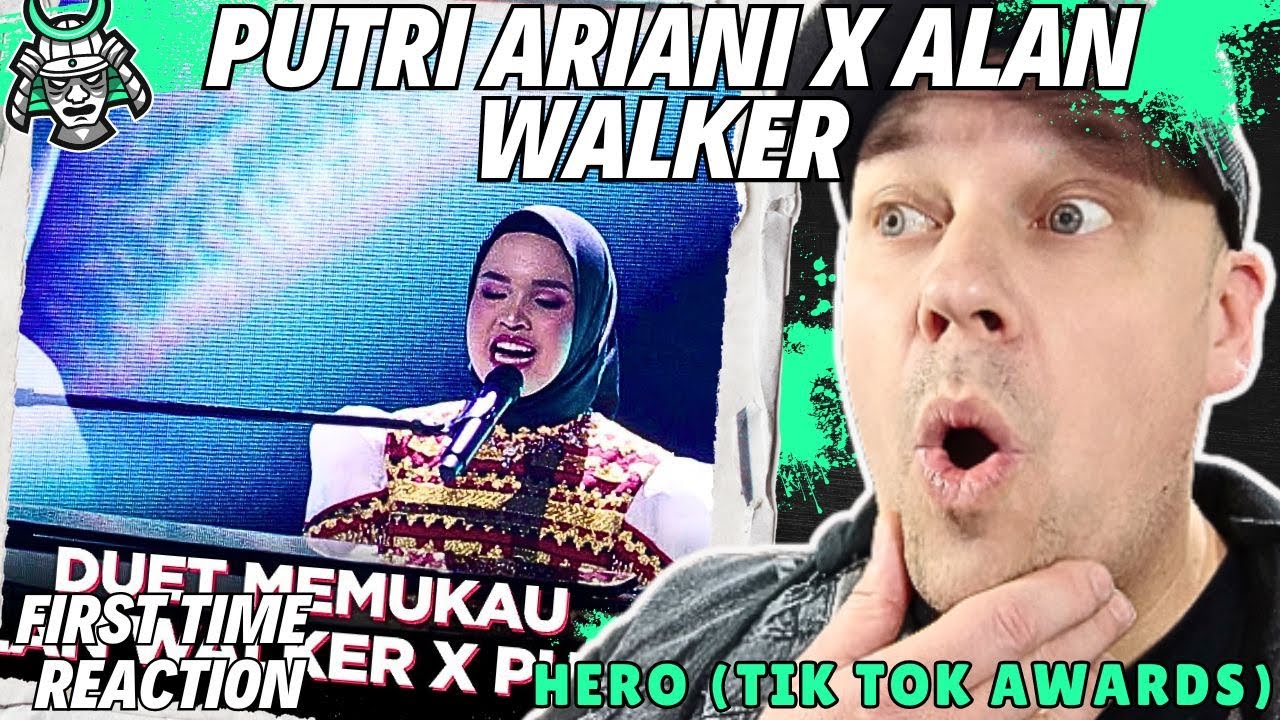 PUTRI ARIANI X ALAN WALKER | Hero ( Tik Tok Awards Performance )[ Reaction ] | UK 🇬🇧