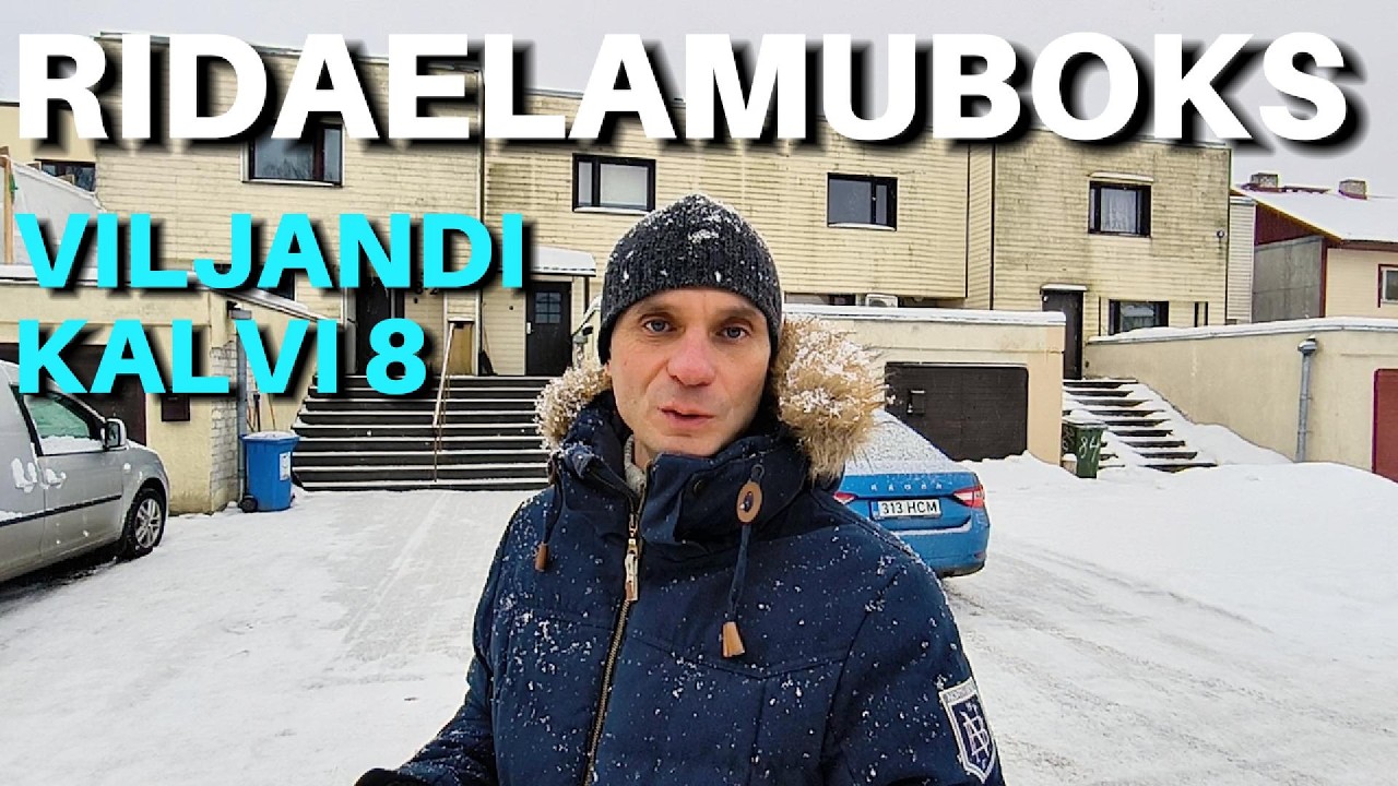 Ridaelamuboks Viljandis. Mario Karro Kinnisvara.