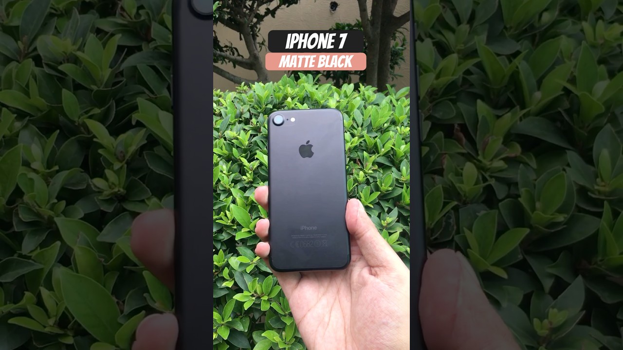 iPhone 7 in 2025! Matte Black Color🔥 #shorts