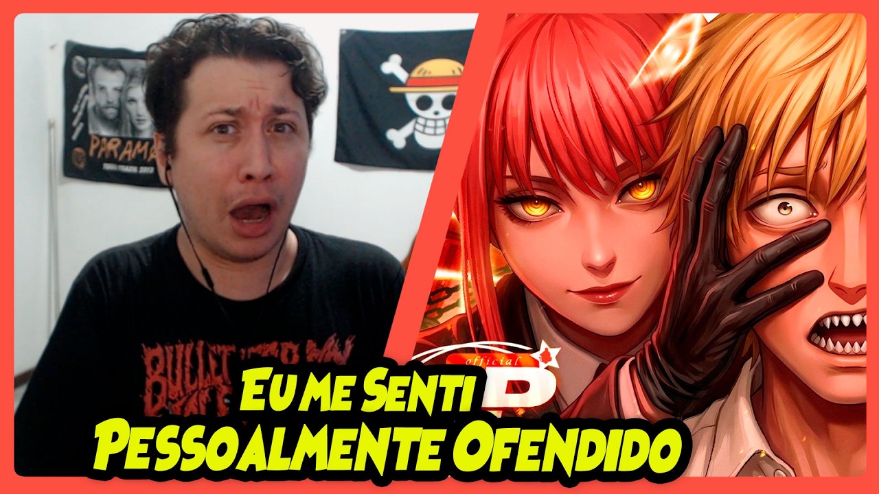 ♪ Mina Dopamina 🔥 | Denji e Makima | (Chainsaw Man) JRP Ft. @JuuRafaela | REACT DO MORENO