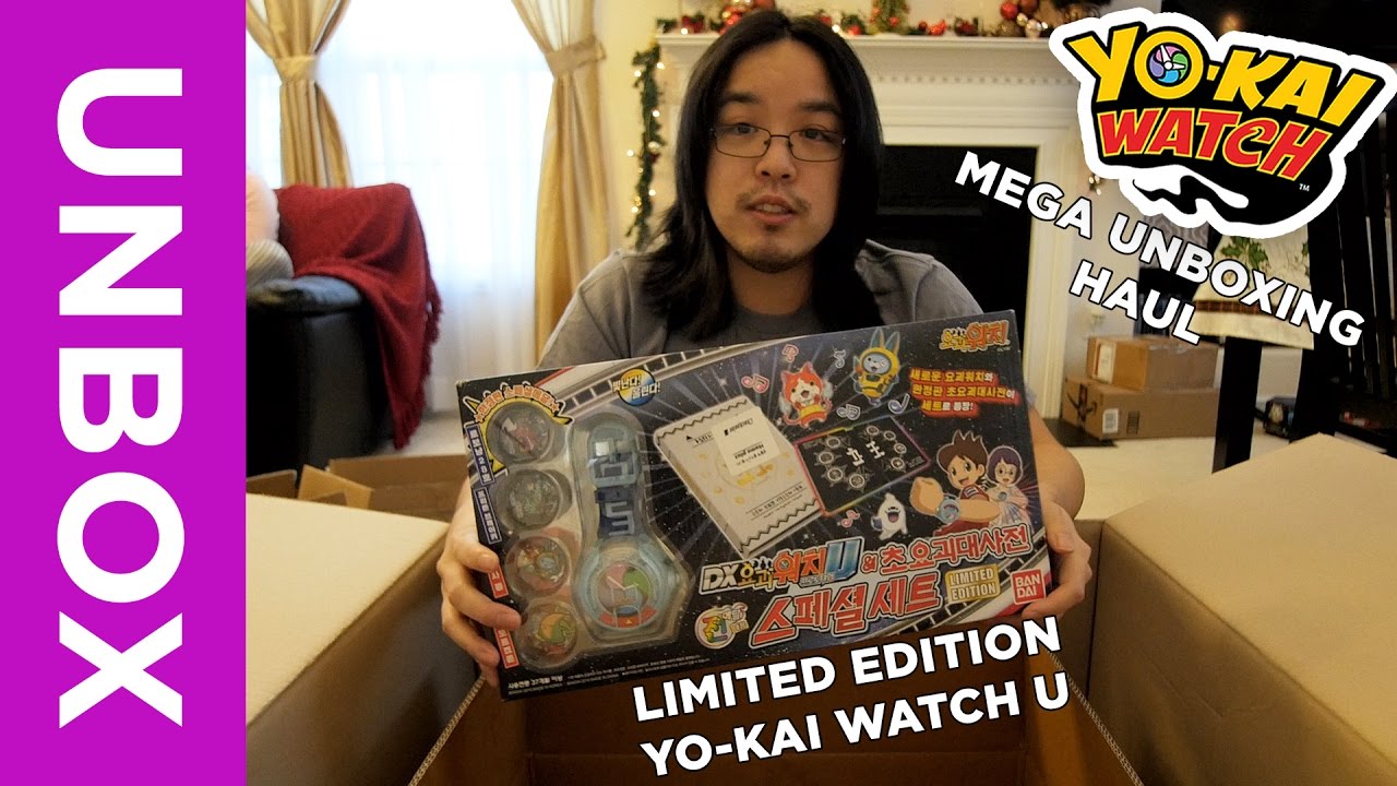 LIMITED Edition Yo-Kai Prototype U? - Korean Yo-Kai Watch MEGA haul